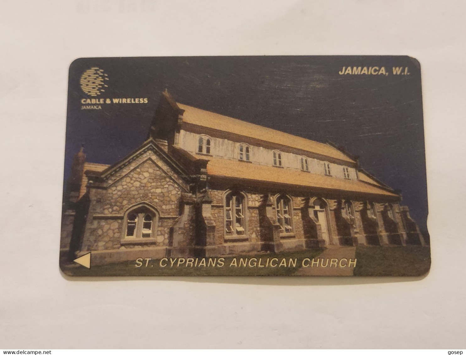 JAMAICA-(247JAMB--JAM-247B)-St.-Cyprians Anglican-(50)-(247JAMB049679)-(J$50)-used Card+1card Prepiad - Jamaica