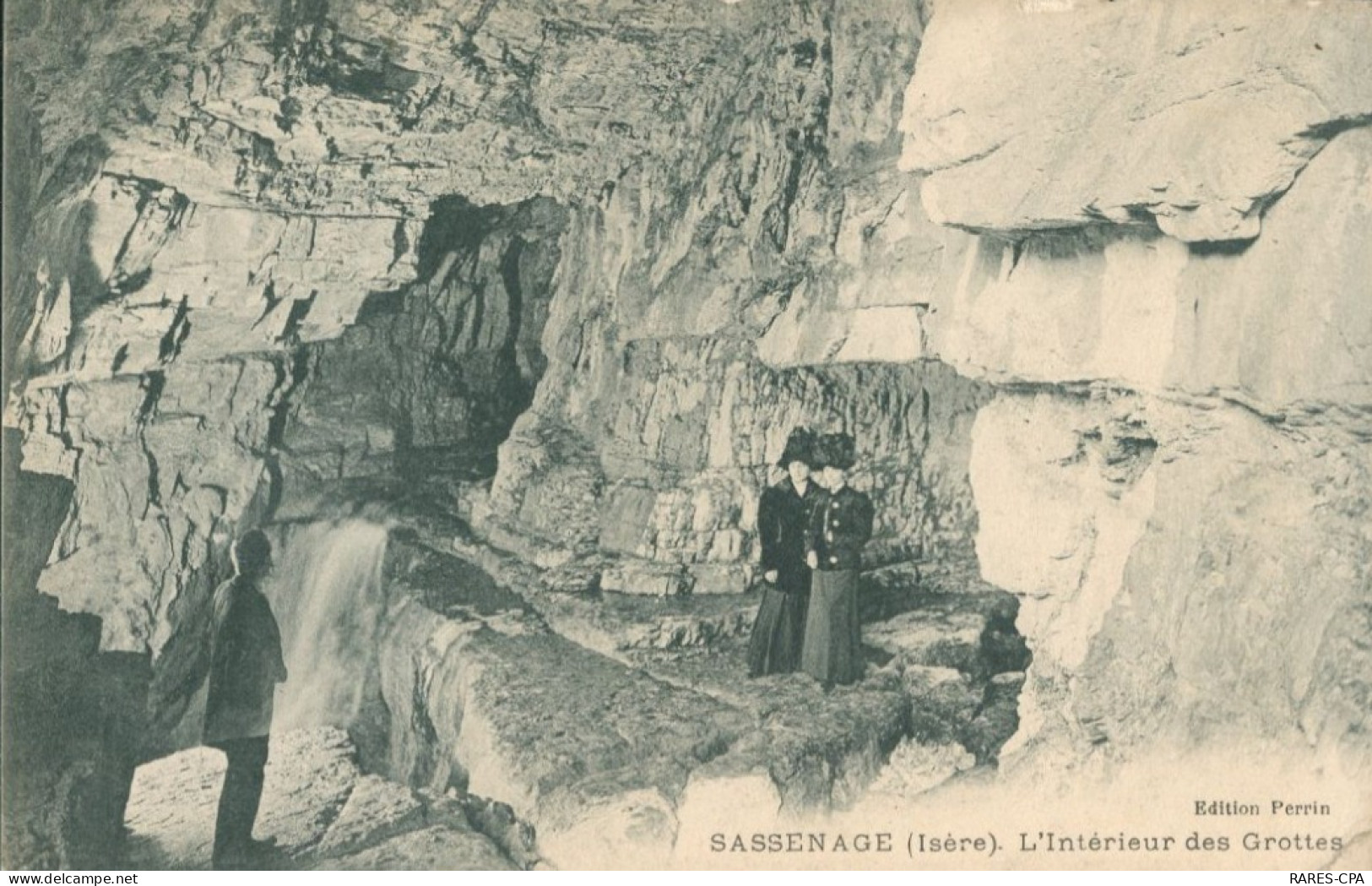 38 SASSENAGE - L'intérieur Des Grottes - Sassenage