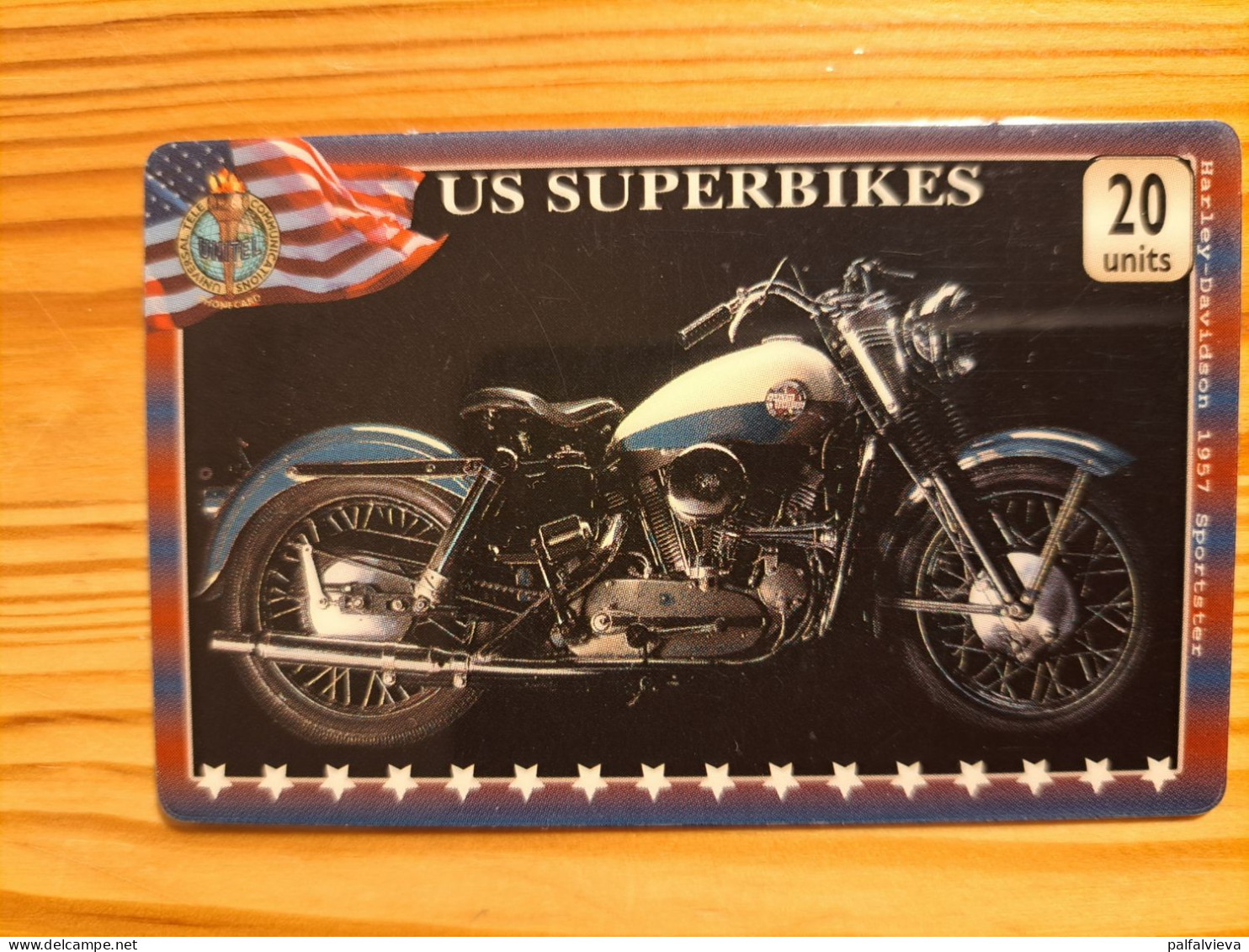 Prepaid Phonecard United Kingdom, Unitel - Motorbike, Harley Davidson - [ 8] Firmeneigene Ausgaben