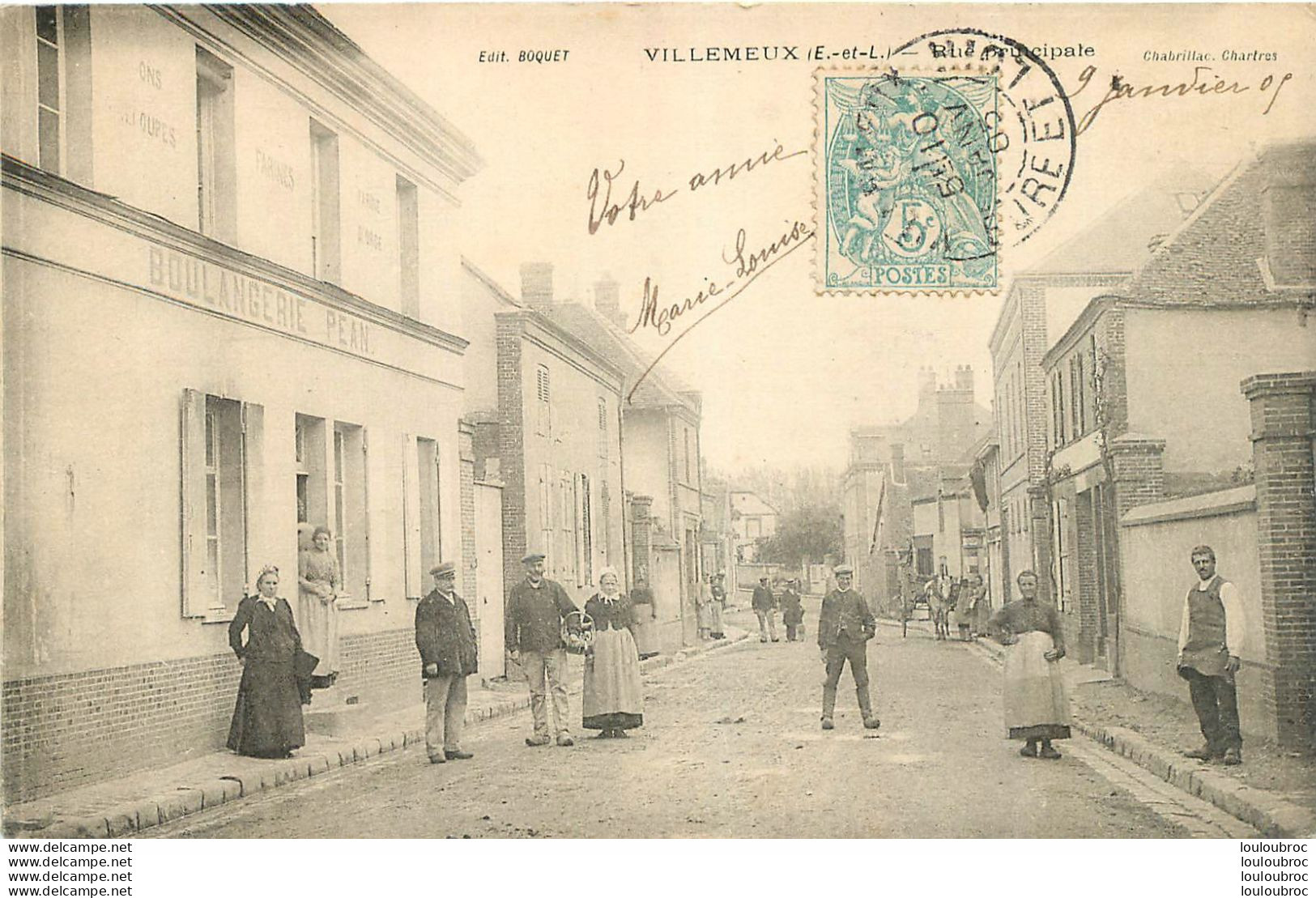 VILLEMEUX RUE PRINCIPALE - Villemeux-sur-Eure