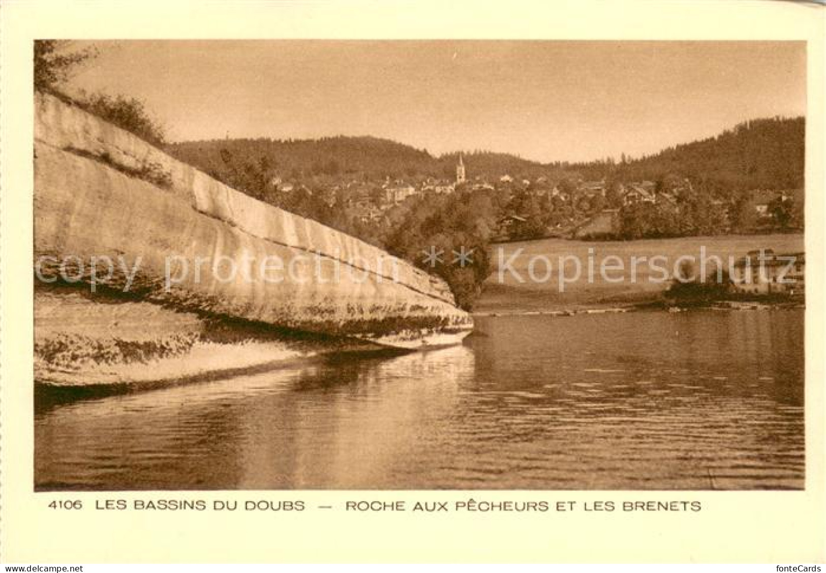 13632597 Les Brenets Roche Aux Pêcheurs Les Bassins Du Doubs Collection Le Jura  - Autres & Non Classés