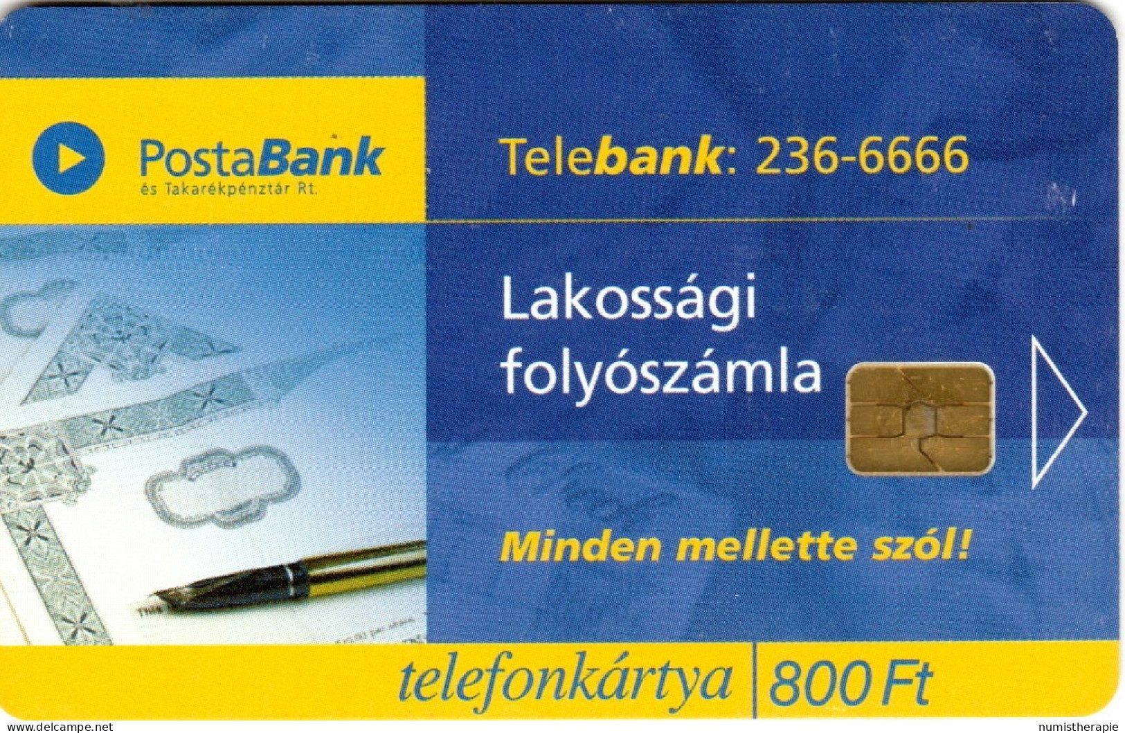 Posta Bank : Chèque Postale - Hongrie