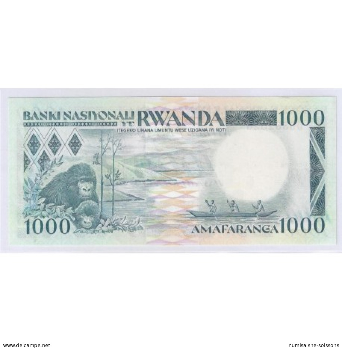 RWANDA - PICK 21 - 1000 FRANCS - 01/01/1988 - NEUF - Ruanda