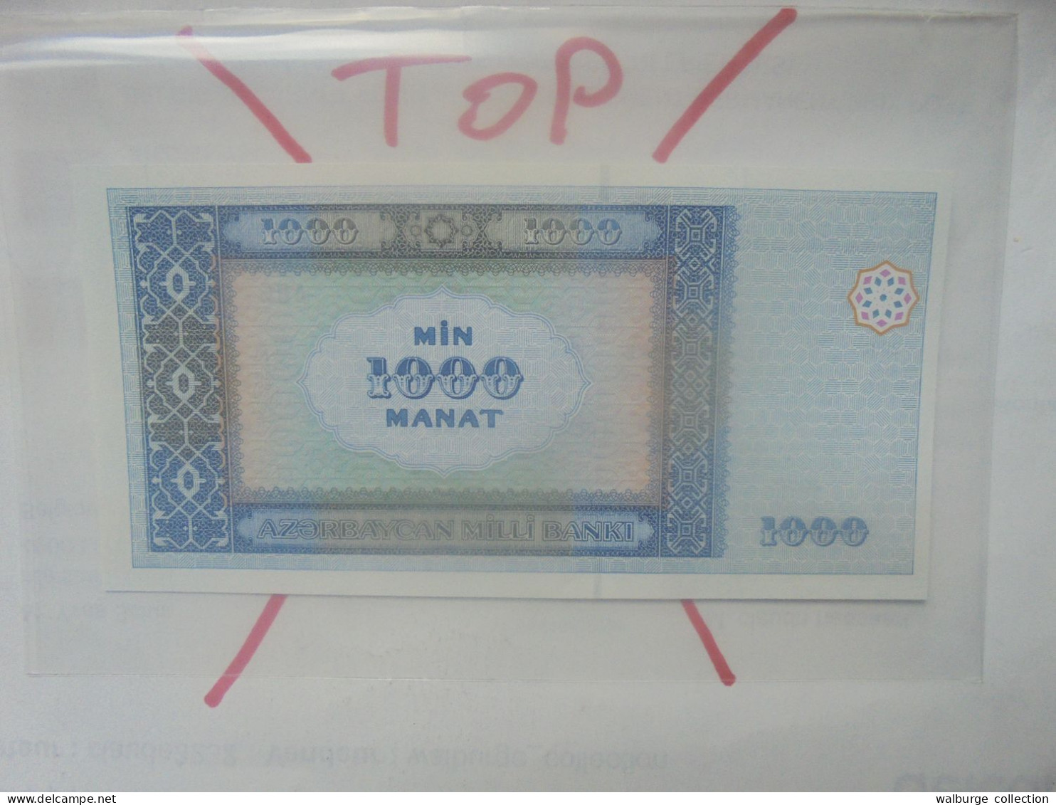 Azerbaidjan 1000 MANAT 2001 Neuf (B.32) - Aserbaidschan