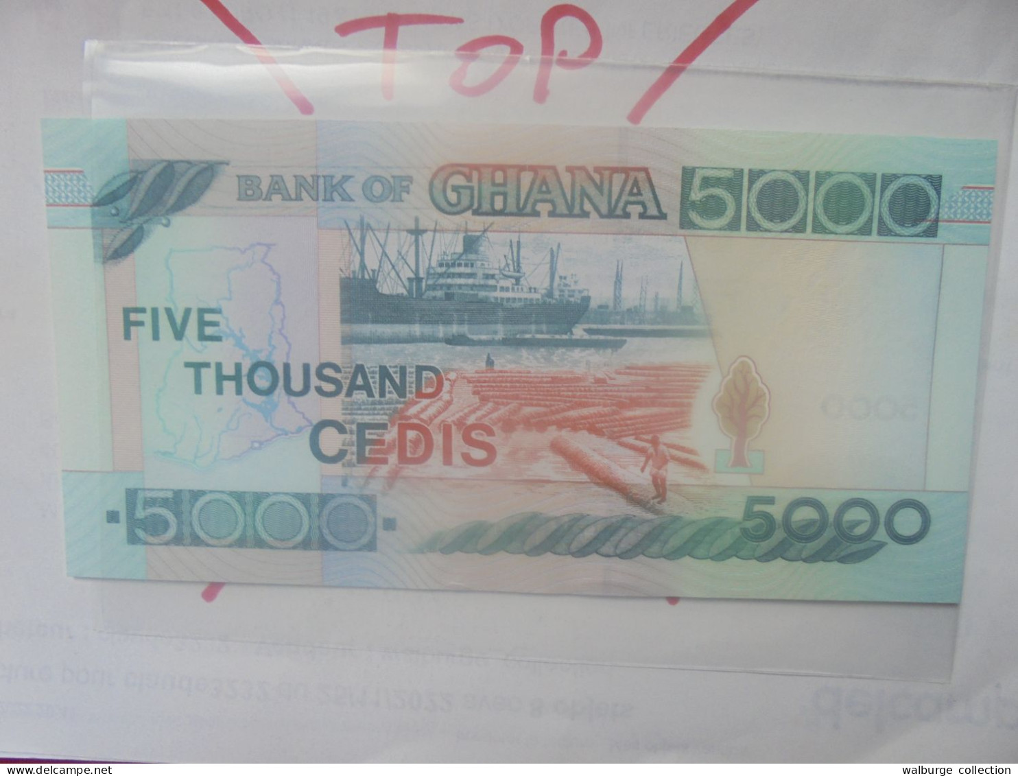 GHANA 5000 CEDIS 2002 Neuf (B.32) - Ghana