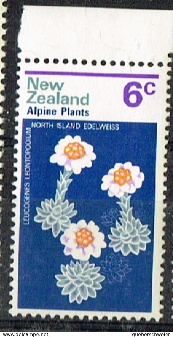 FLO 298 - NOUVELLE ZELANDE N° 568 Neuf** Edelweiss - Neufs