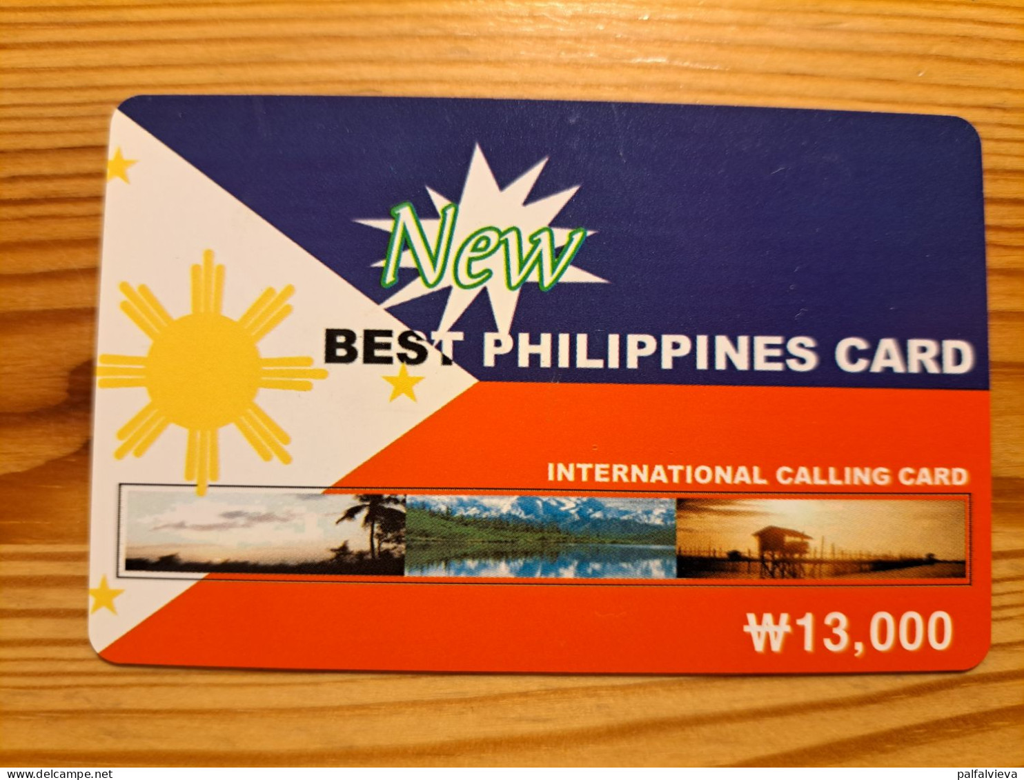 Prepaid Phonecard South Korea, Best Philippines Card - Flag - Corée Du Sud