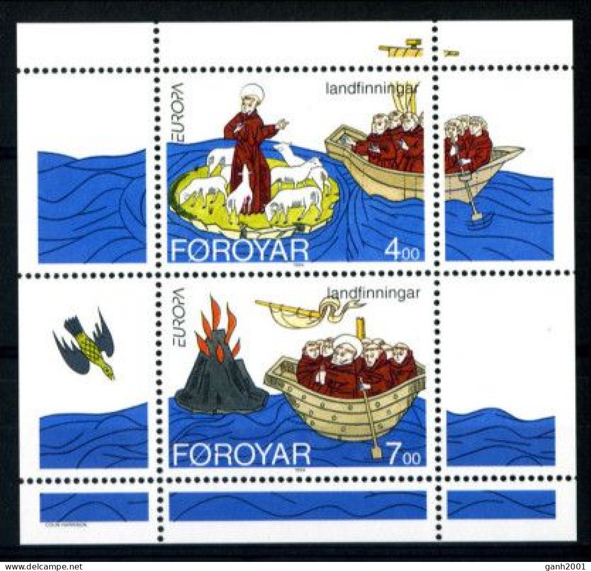 Faroe Islands 1994 Feroe / Europa CEPT MNH / 0738  38-38 - 1994