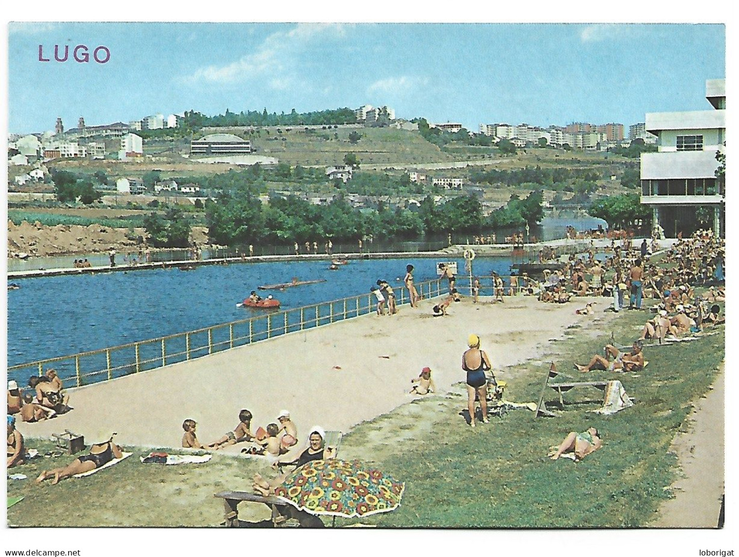 PLAYA FLUVIAL / FLUVIAL BEACH.-  LUGO.- ( ESPAÑA) - Lugo