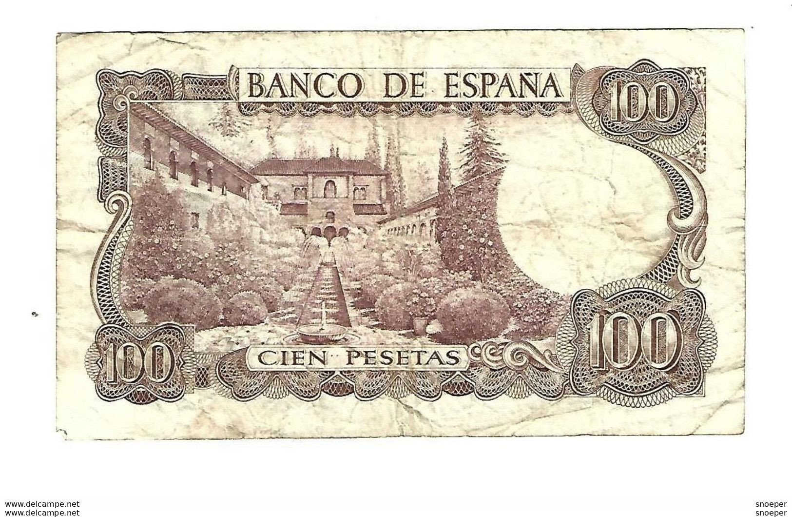 *spain 100 Pesetas 1970    152a - 100 Peseten