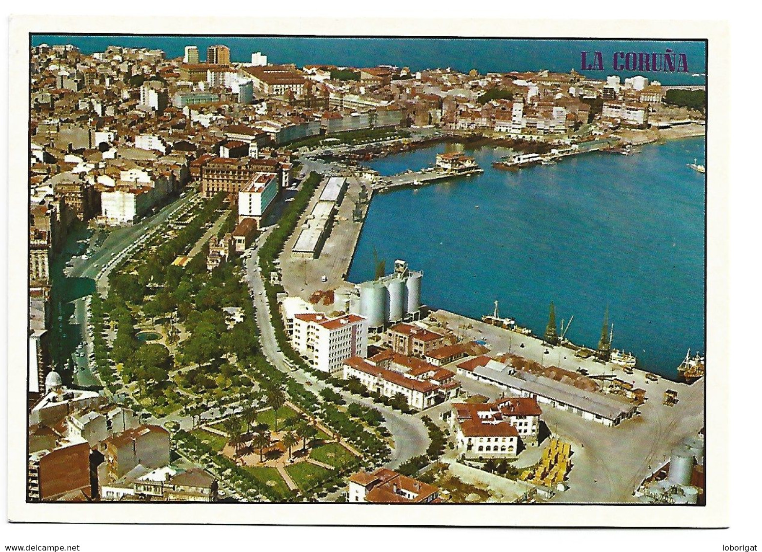 VISTA AÉREA / VUE AÉRIENNE / AERIAL VIEW.-  LA CORUÑA / GALICIA.- ( ESPAÑA ) - La Coruña