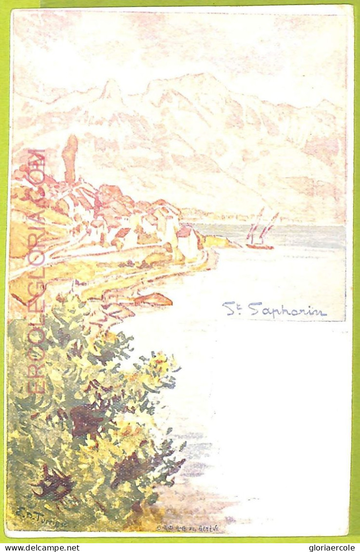 Ad5160 - SWITZERLAND Schweitz - Ansichtskarten VINTAGE POSTCARD - St.Saphorin - Saint-Saphorin