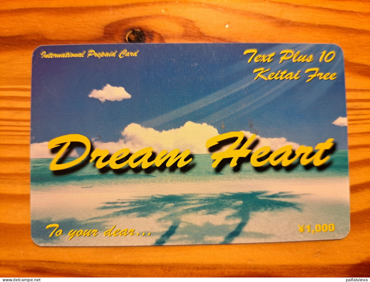 Prepaid Phonecard Philippines, Dream Heart - Filipinas