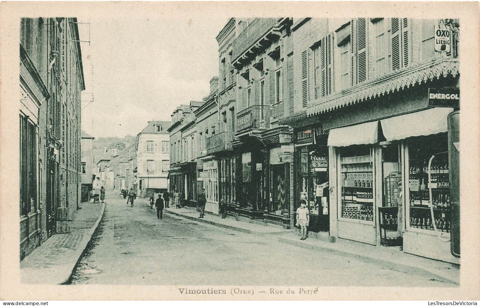 FRANCE - Vimoutiers - Rue Du Perré - Carte Postale Ancienne - Vimoutiers