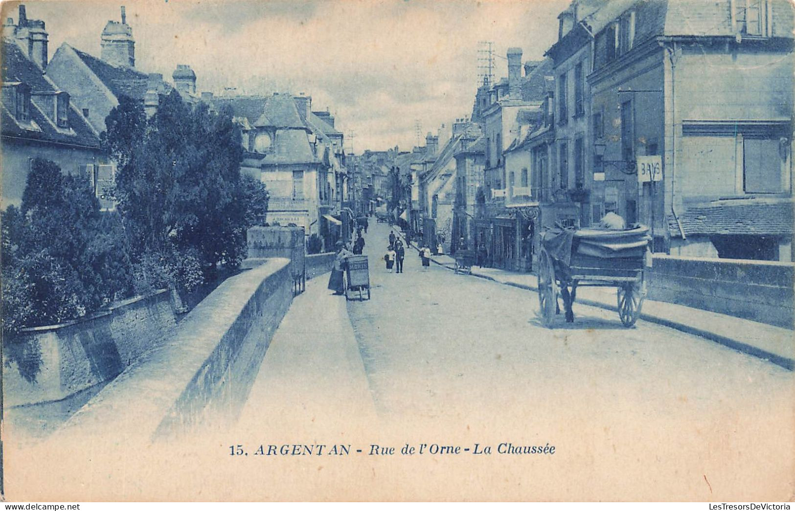 FRANCE - Argentan - Rue De L'Orne - La Chaussée - Carte Postale Ancienne - Argentan