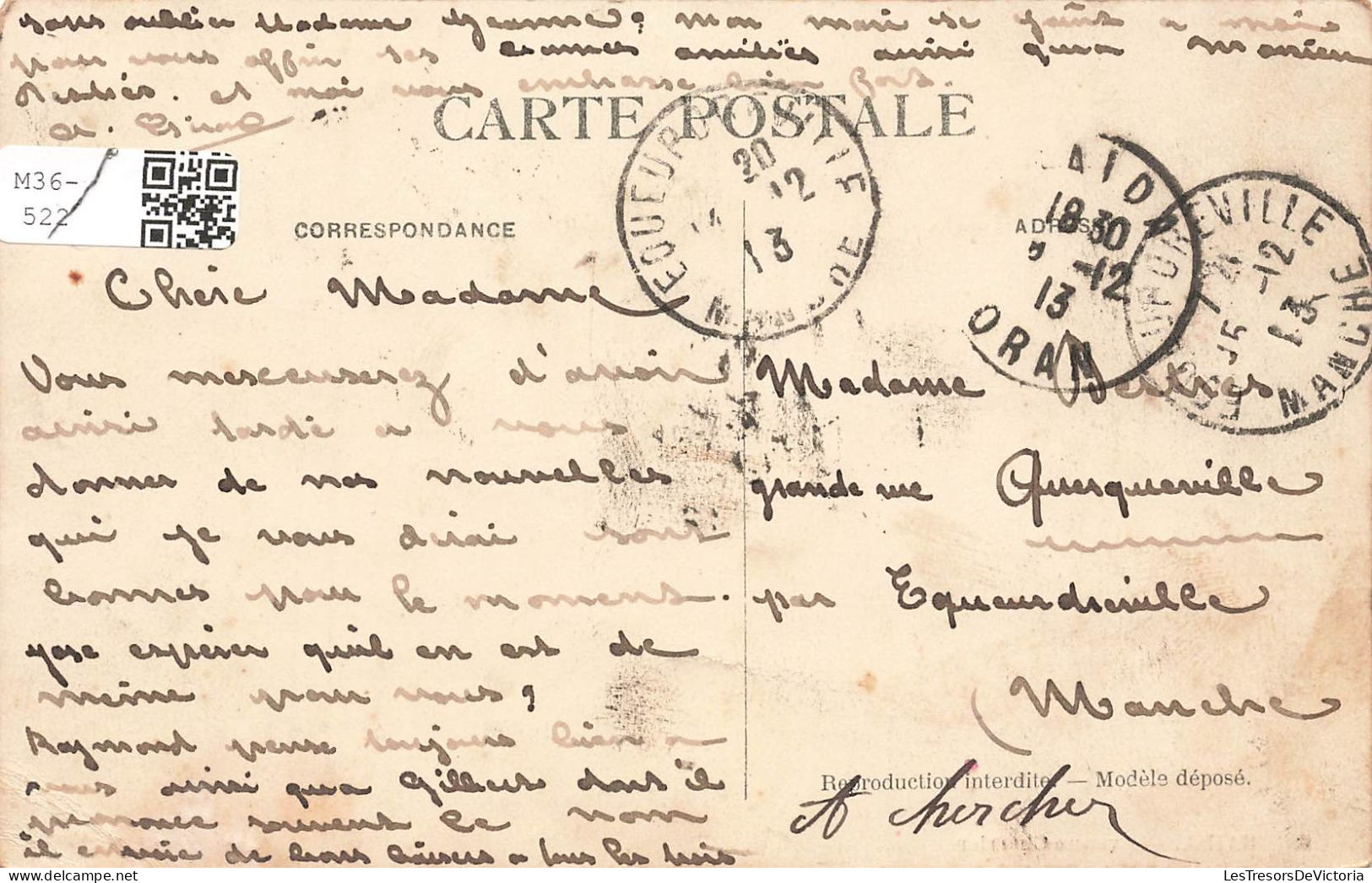 ALGERIE - Saïda - Vue Sur L'avenue Charrier - Animé - Carte Postale Ancienne - Saida