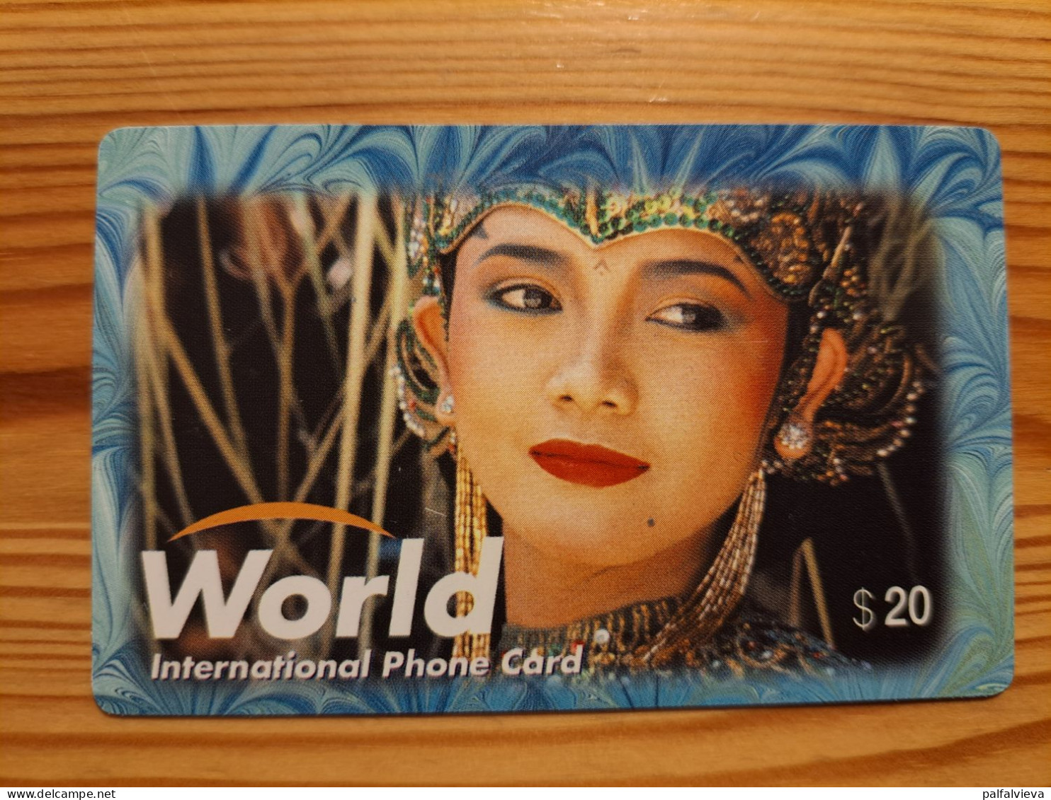 Prepaid Phonecard South Korea, World - Woman - Corée Du Sud