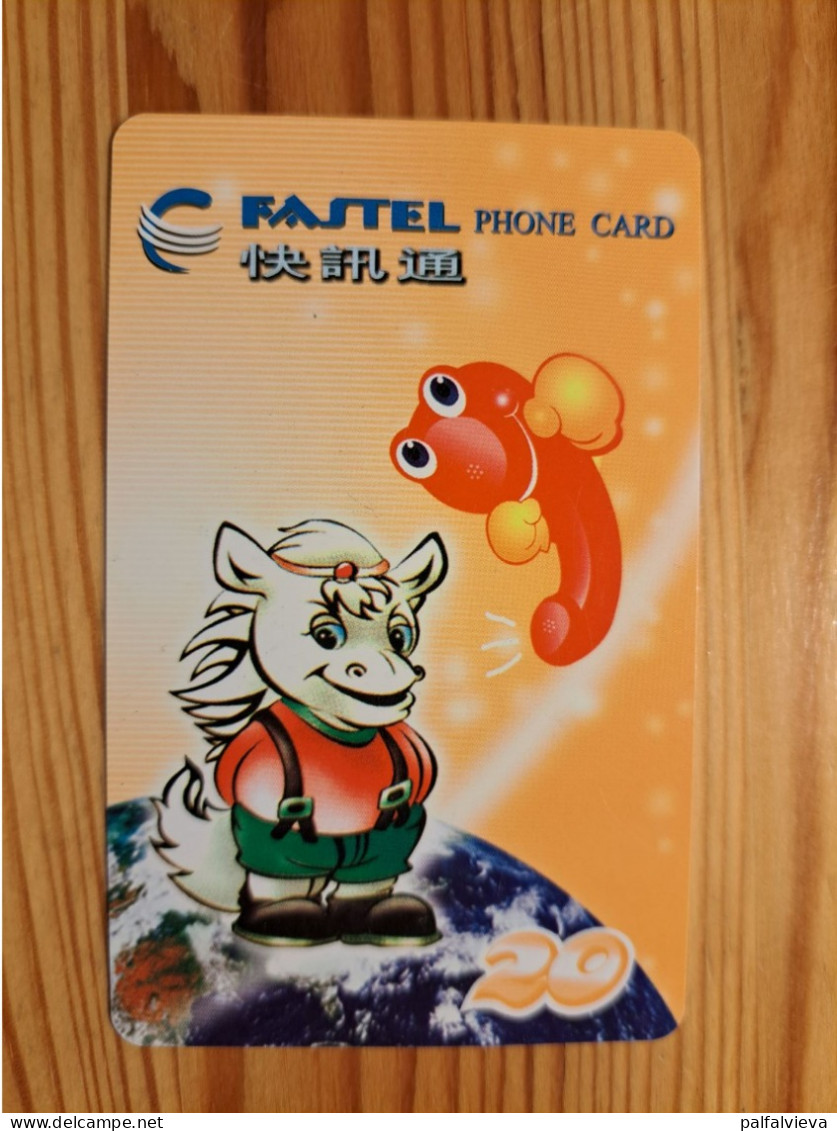 Prepaid Phonecard New Zealand, Fastel - Neuseeland