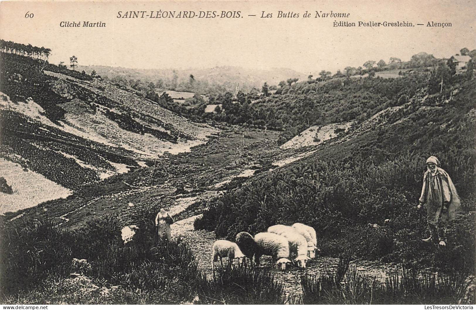 FRANCE - Saint Léonard Des Bois - Les Bulles De Narbonne - Carte Postale Ancienne - Saint Leonard Des Bois