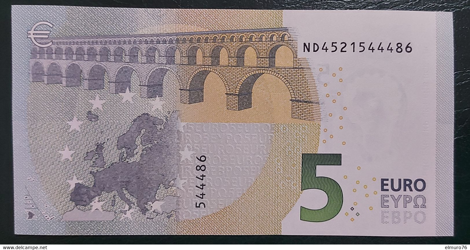 5 EURO N023E4 Austria Serie ND Ch 21 Lagarde Perfect UNC - 5 Euro