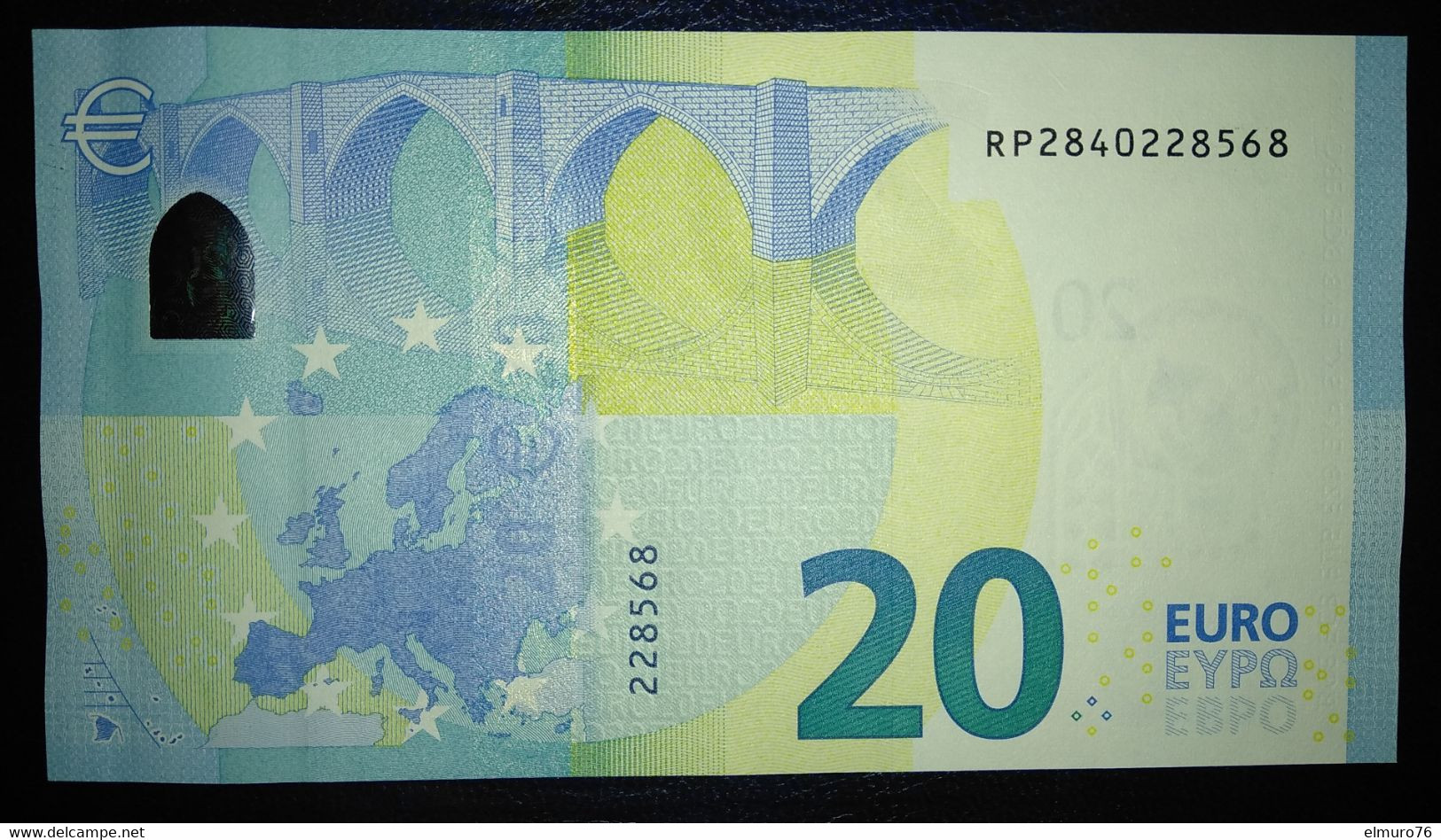 20 EURO R018H6 Lagarde Serie RP Germany Perfect  UNC - 20 Euro