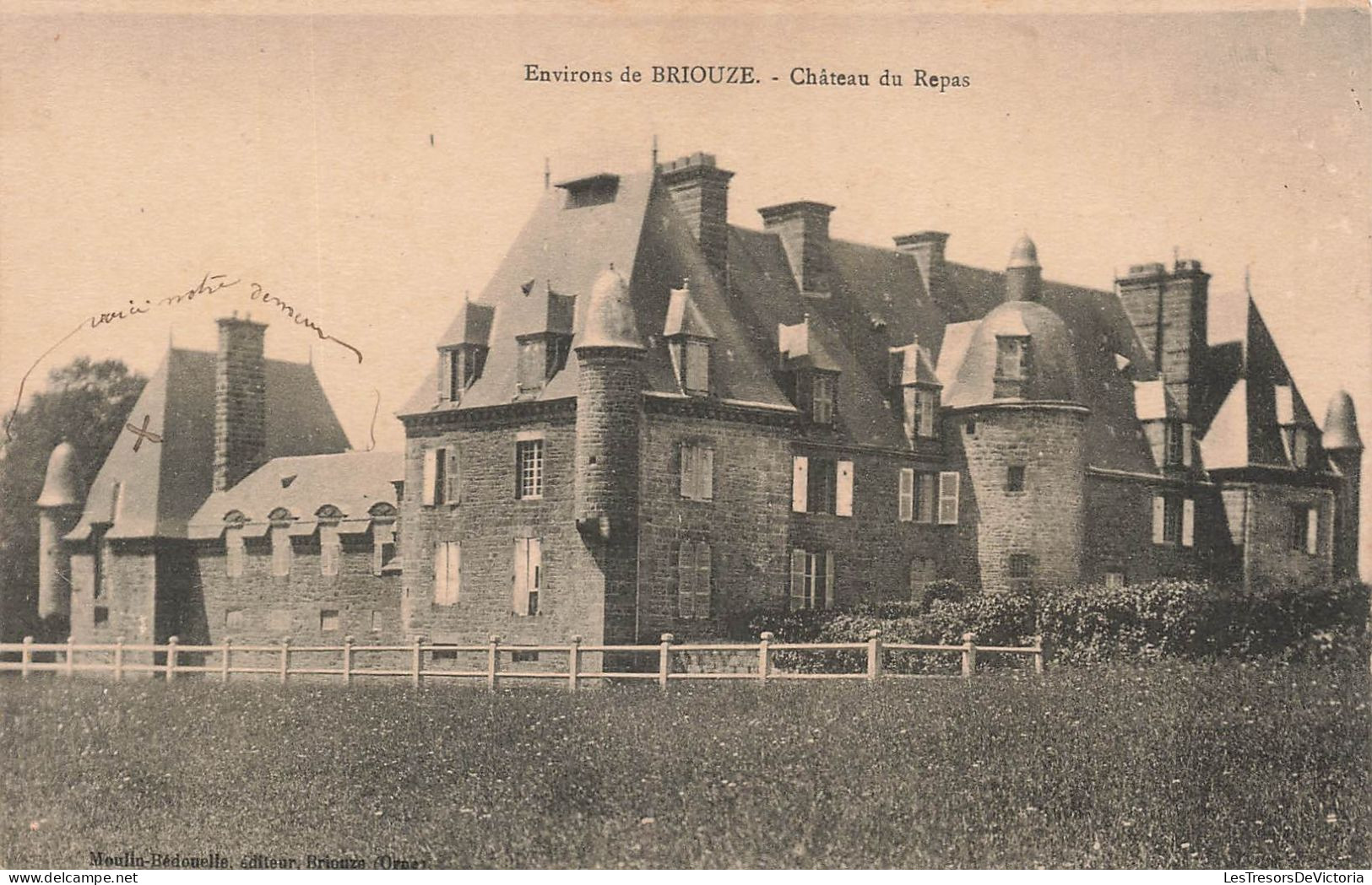 FRANCE - Environs De Briouze - Château Du Repas - Carte Postale Ancienne - Briouze
