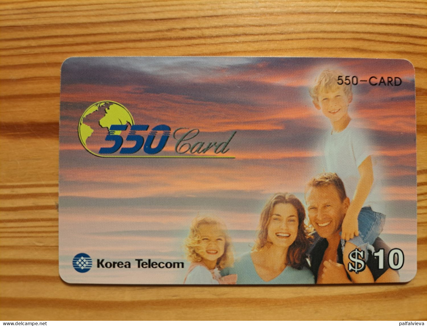 Prepaid Phonecard South Korea, Korea Telecom, 550 Card - Corée Du Sud