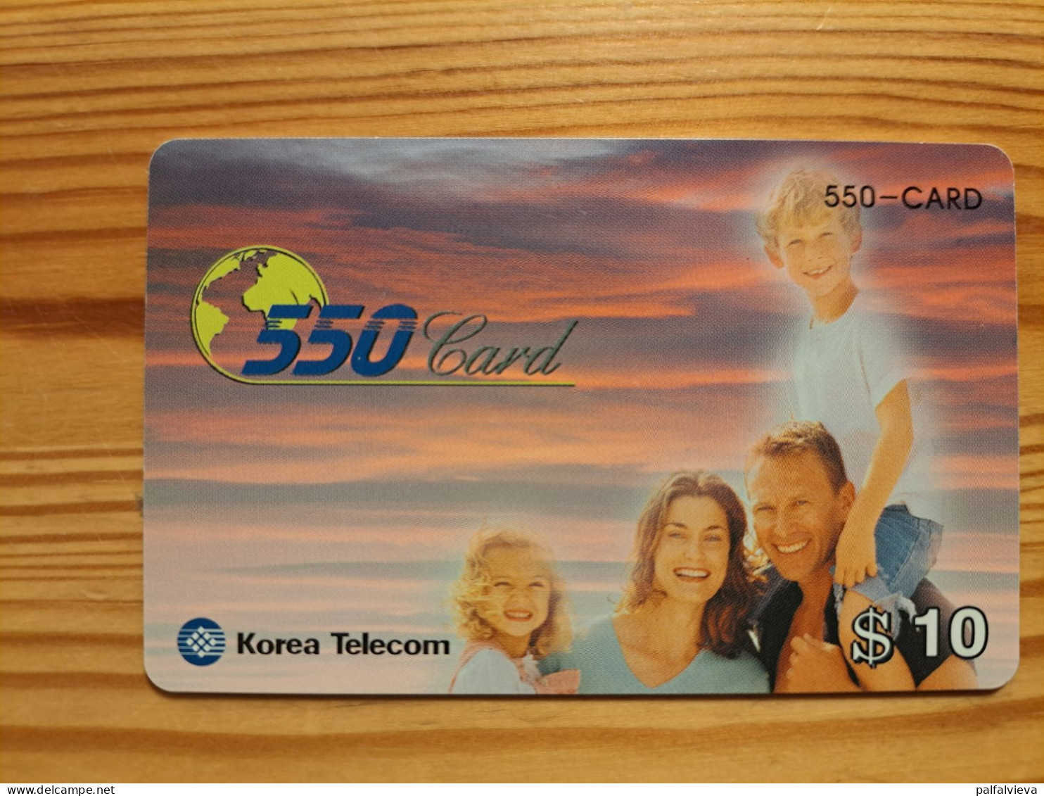 Prepaid Phonecard South Korea, Korea Telecom, 550 Card - Corea Del Sud