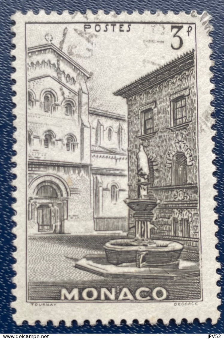 Monaco - C4/52 - 1943 - (°)used - Michel 237 - St.-Nikolaasplaats - Used Stamps