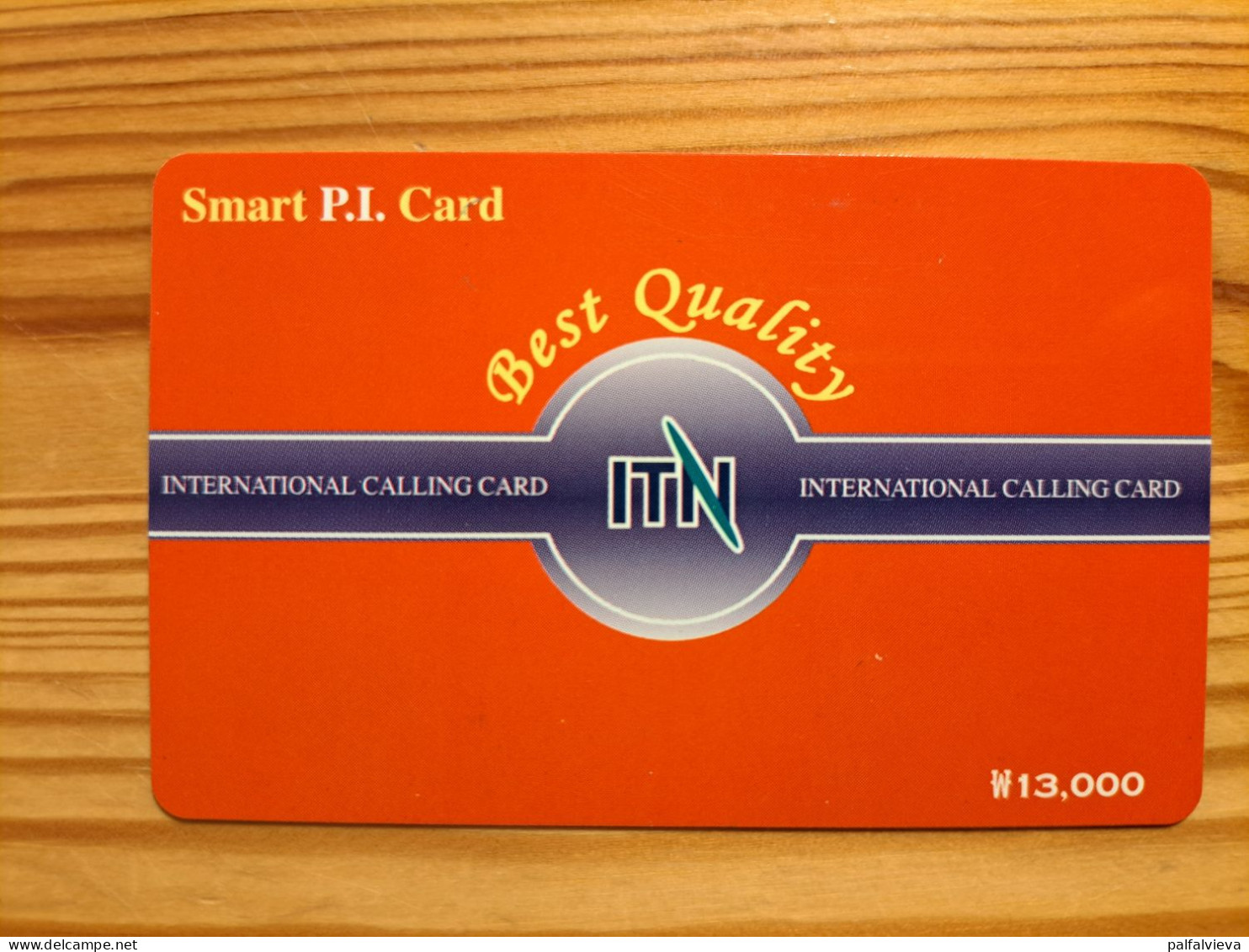 Prepaid Phonecard South Korea, ITN - Korea (Süd)