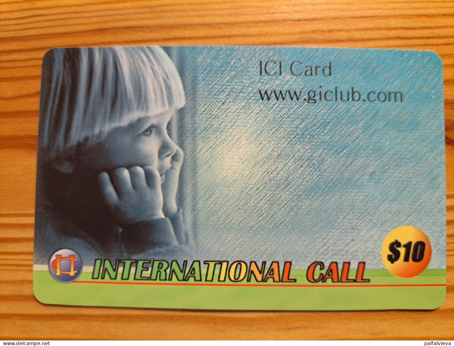 Prepaid Phonecard South Korea, SK Telink Corp., ICI - Korea, South