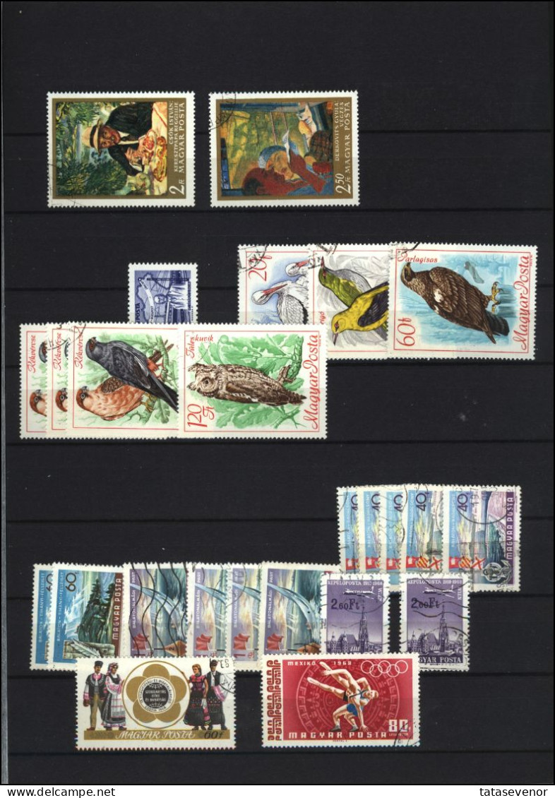 Hungary, Brazil, Somali, Afghanistan, Benin, Cambodia, Germany topical used souvenir sheets and stamps lot ISROST