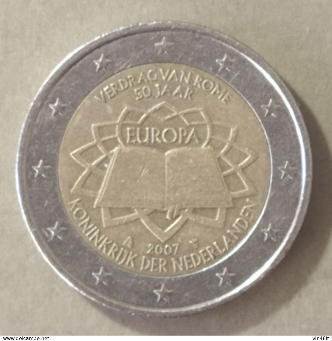 2007 -  FINLANDIA   -  MONETA IN EURO -  EUROPA  -    DEL VALORE DI  2,00  EURO  - USATA - Finlandía