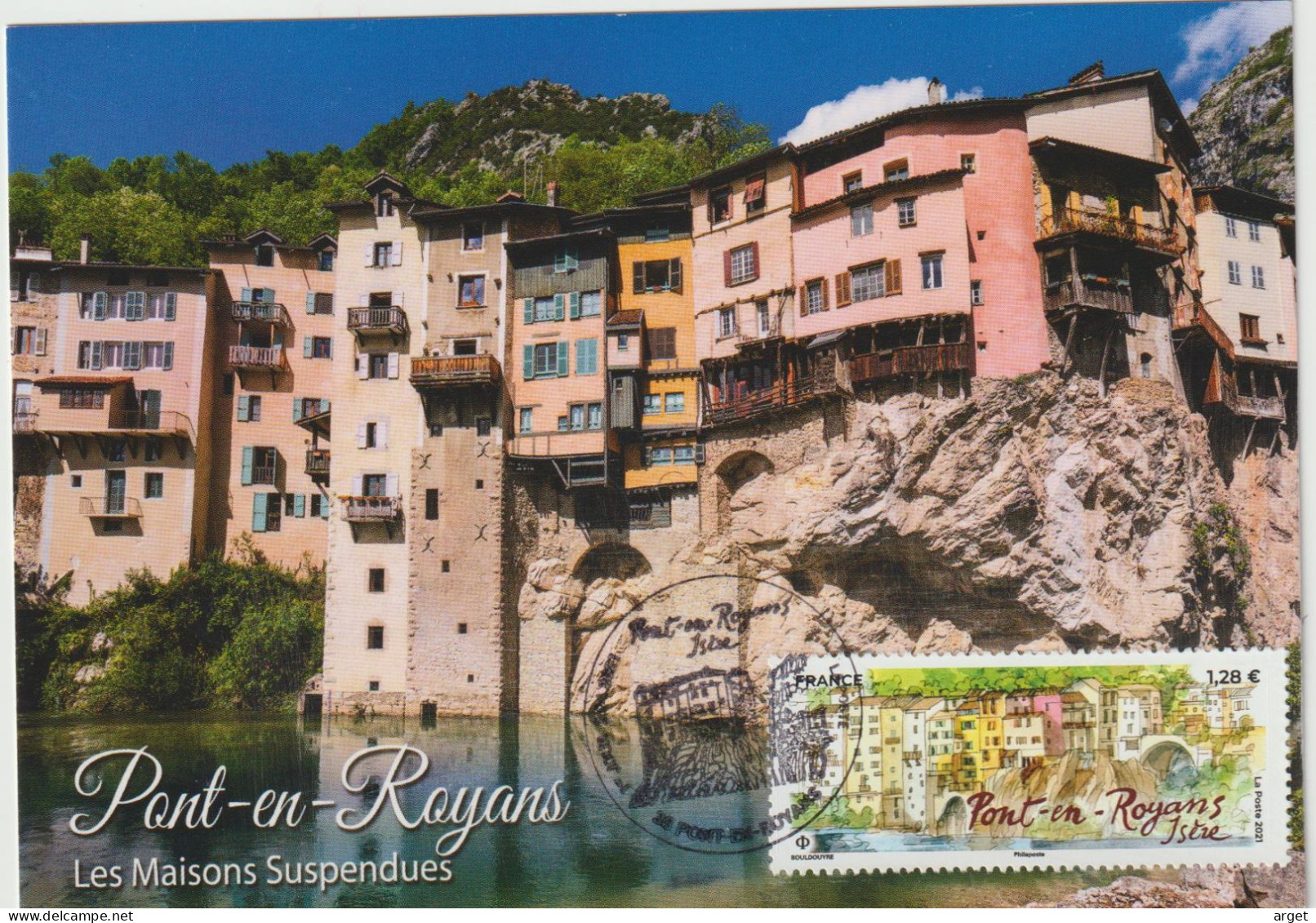 Carte Maximum FRANCE N°Yvert 5481 (PONT EN ROYANS) Obl Sp Ill 1er Jour  (Ed André) - 2020-…