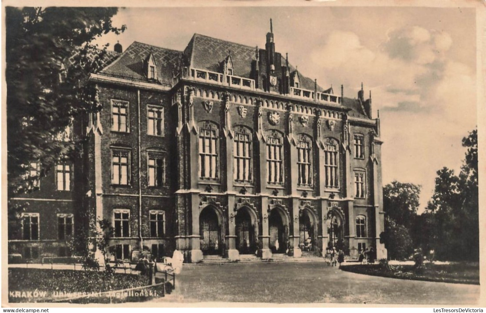 ALLEMAGNE - Krakow - Uniwersytet Laggiellonski - Carte Postale Ancienne - Krakow