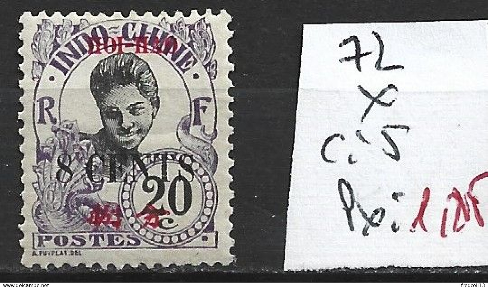 HOÏ-HAO 72 * Côte 5 € - Unused Stamps