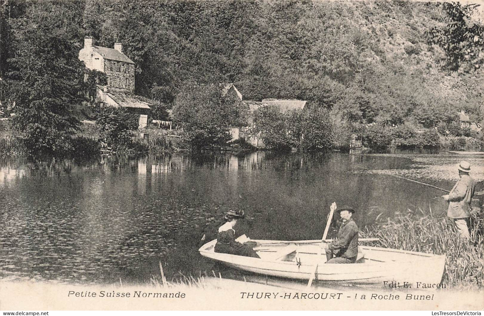 FRANCE - Thury Harcourt - La Roche Bunel - Carte Postale Ancienne - Thury Harcourt