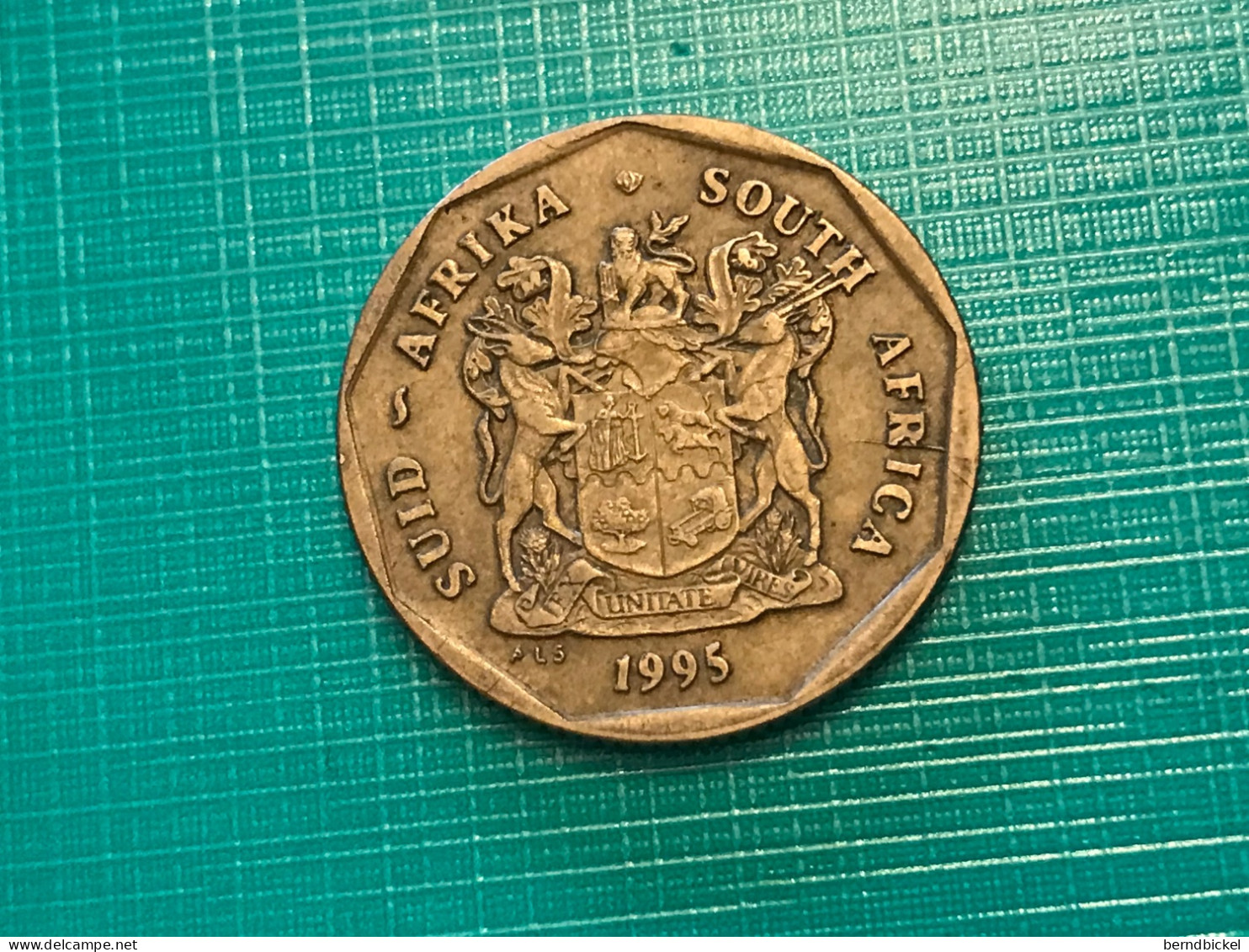 Münze Münzen Umlaufmünze Südafrika 50 Cent 1995 - South Africa