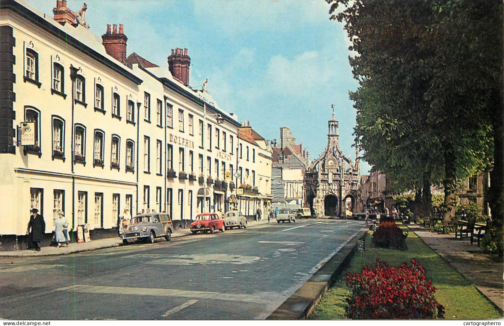 England Chichester West Street & City Cross - Chichester