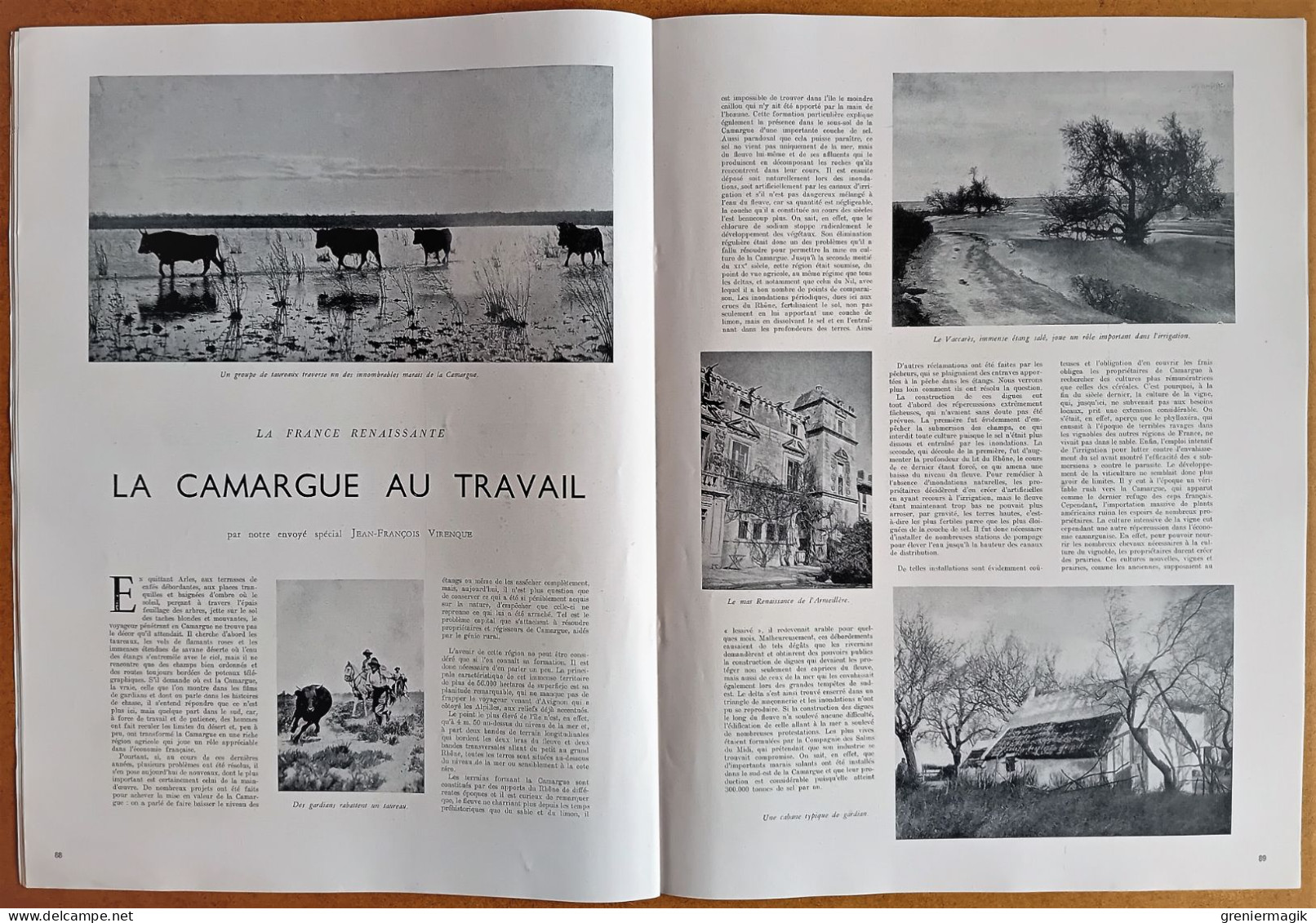 France Illustration N°43 27/07/1946 Bikini/Croisade Vézelay/Haute Cour/Grèce/Camargue/Paul Valéry/Congrès Bombay Gandhi