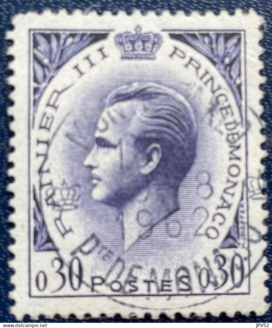 Monaco - C4/53 - 1960 - (°)used - Michel 658 - Prins Reinier III - Used Stamps