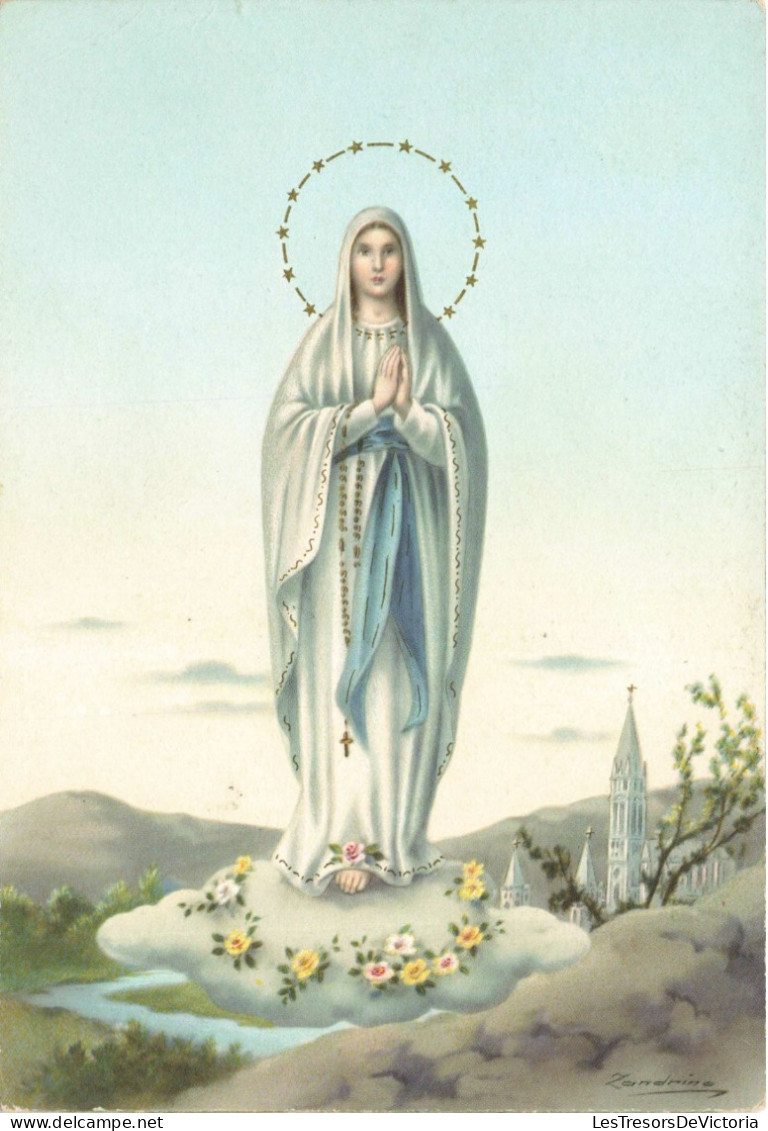 RELIGIONS & CROYANCES - Christianisme - Marie Immaculée - Carte Postale Ancienne - Vierge Marie & Madones