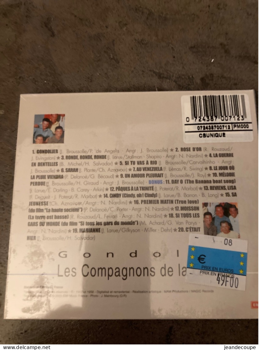 Cd- Neuf Sous Blister - Les Compagnons De La Chanson - - Autres - Musique Française