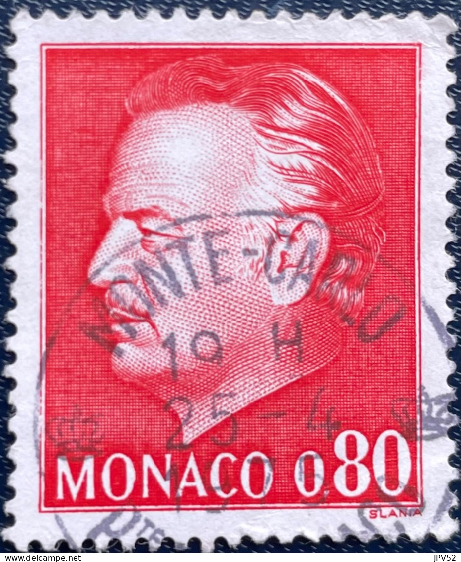 Monaco - C4/53 - 1974 - (°)used - Michel 1144 - Prins Reinier III - MONTE CARLO - Used Stamps