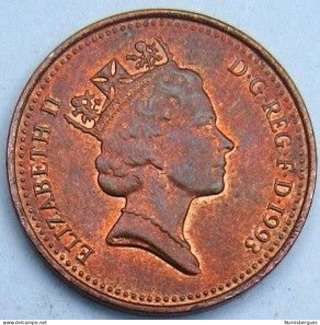 Pièce De Monnaie 1 Penny  1993 - 1 Penny & 1 New Penny