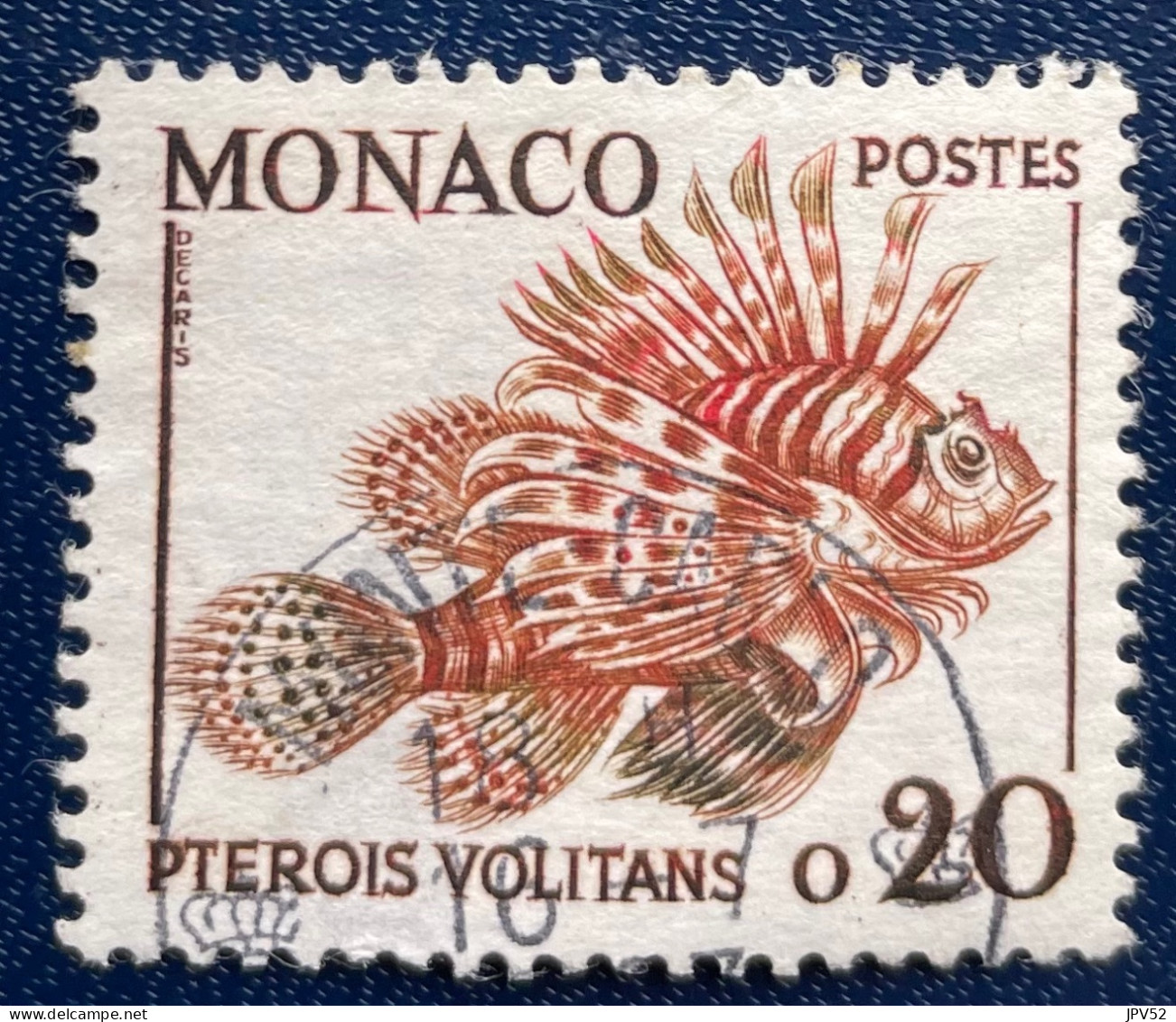 Monaco - C4/56 - 1960 - (°)used - Michel 652 - Gewone Koraalduivel - Usati