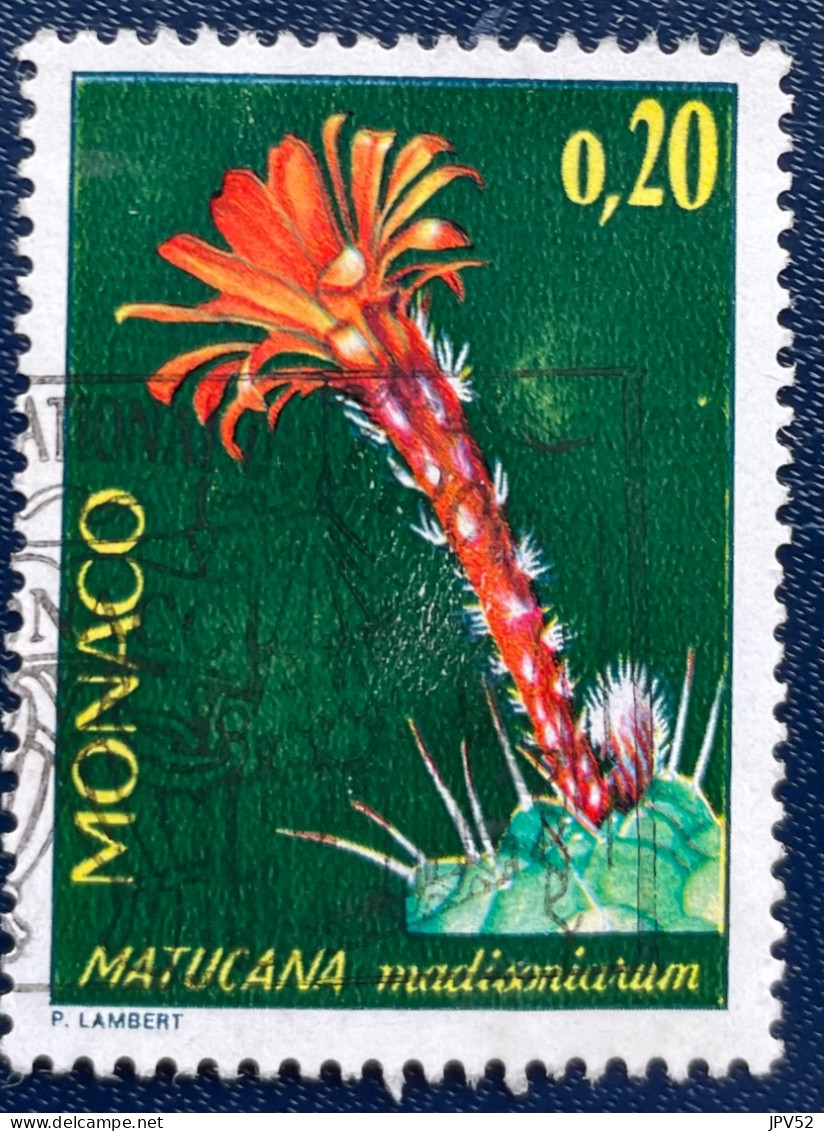 Monaco - C4/56 - 1974 - (°)used - Michel 1155 - Zeldzame Planten - Used Stamps