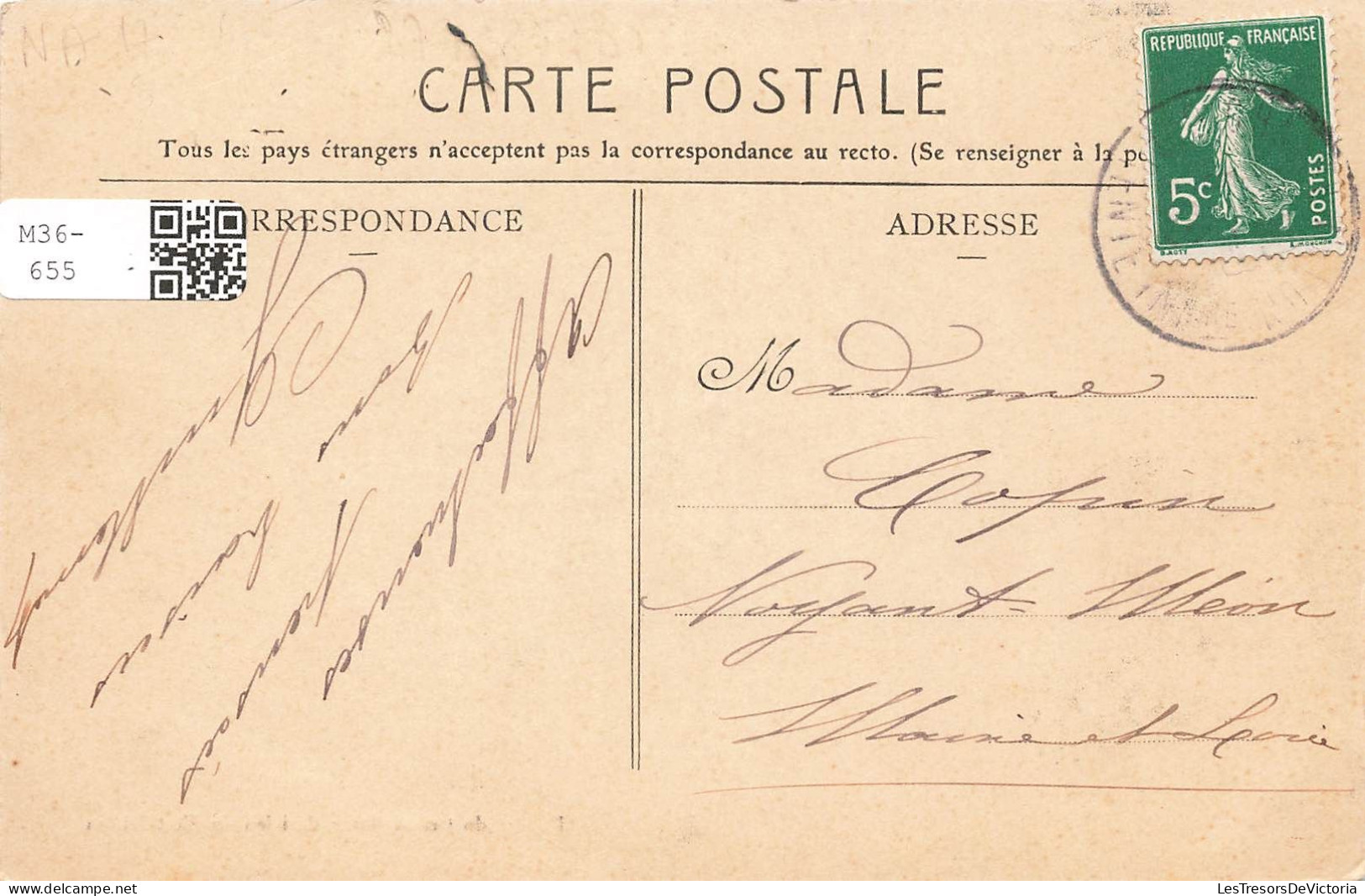 FRANCE - Chatelaillon - Avenue Du Parc - Carte Postale Ancienne - Châtelaillon-Plage