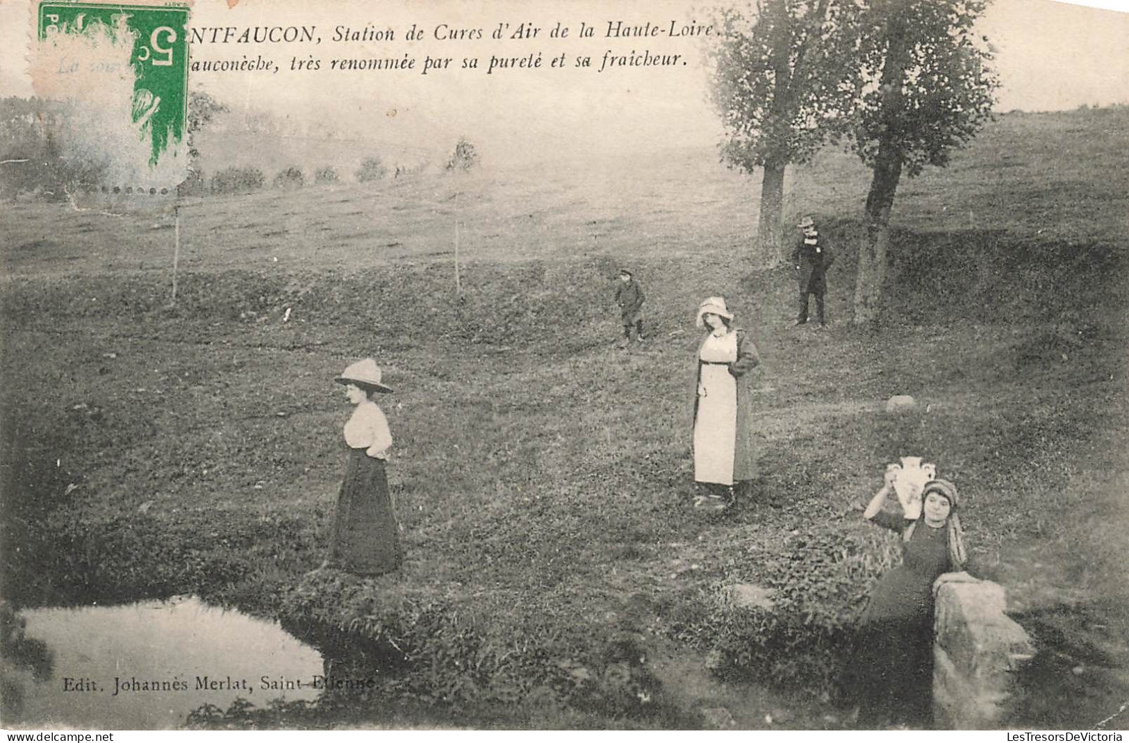 FRANCE - Montfaucon - Station De Cures D'air De La Haute Loire - Carte Postale Ancienne - Montfaucon