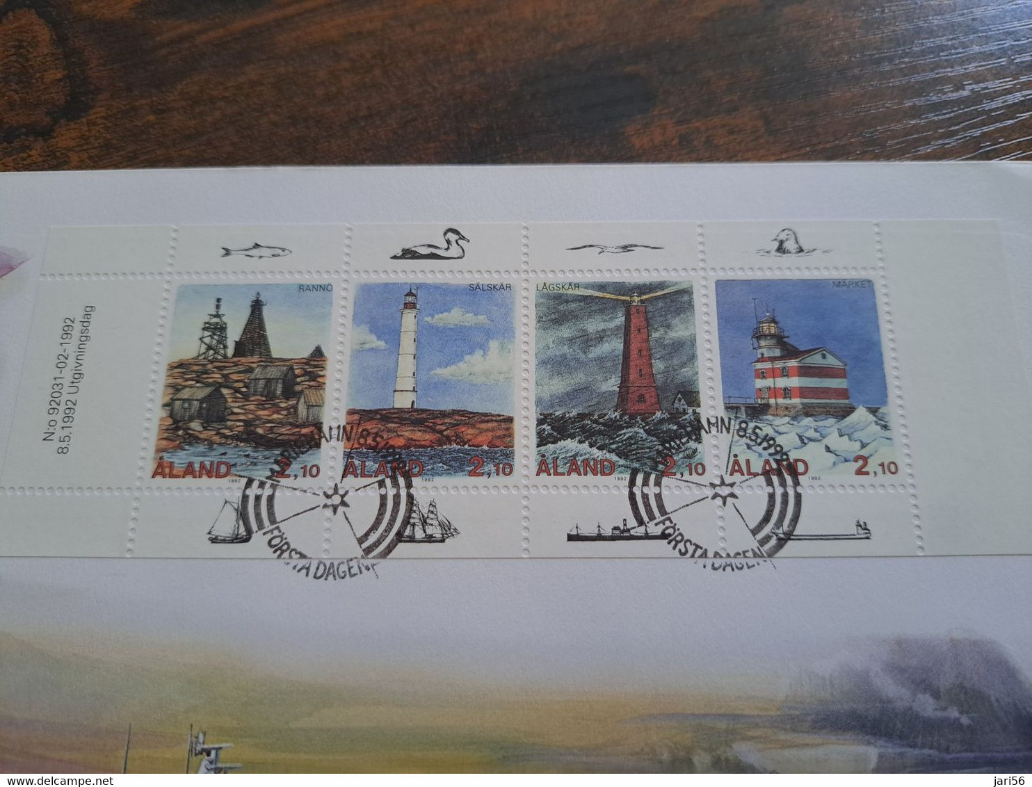 NICE LETTER ALAND  / BIG COVER / STAMPBOOKLET         ** BRIEF 91** - Ålandinseln